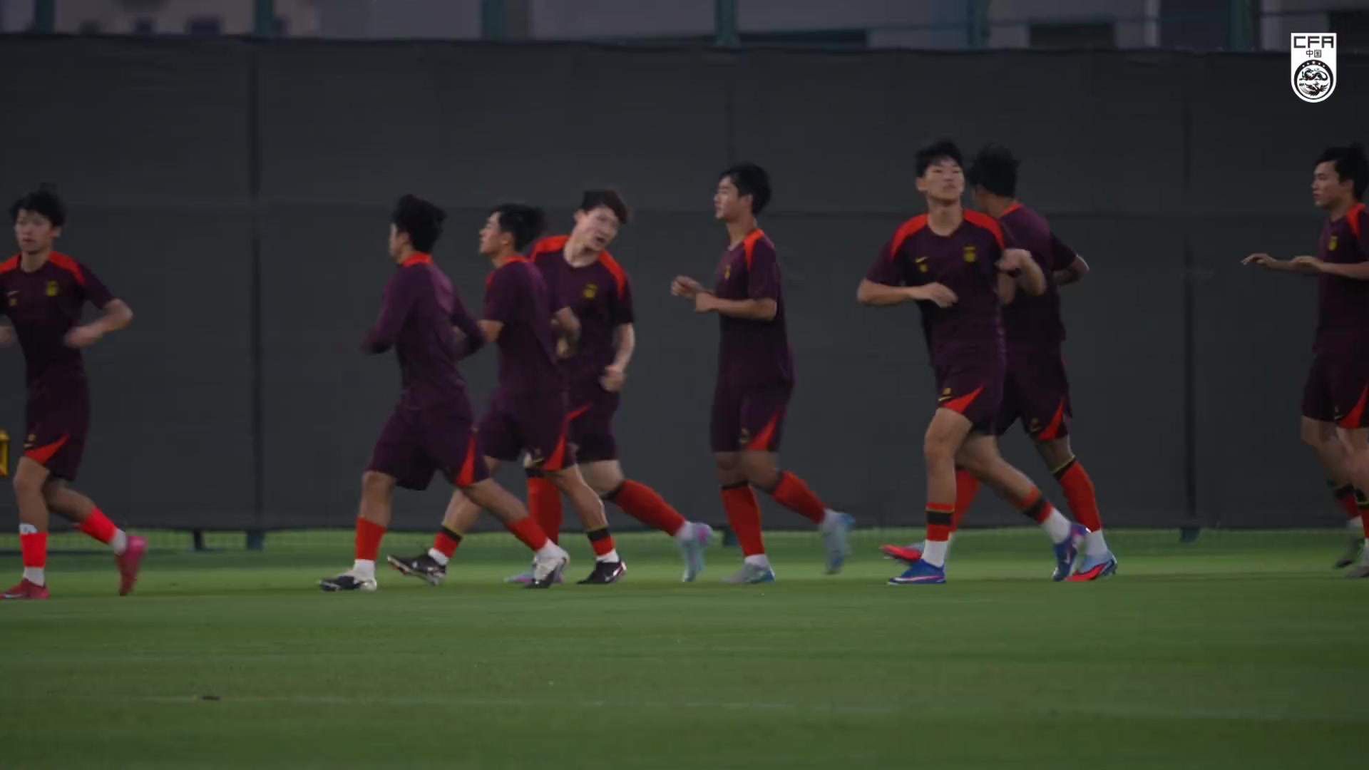U17國足恢復日：輕量合練側(cè)重體能恢復，淘汰賽對手待定